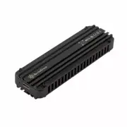 Silverstone MS12 (20Gbps) SuperSpeed USB3.2 Type-C NVMe M.2 SSD Enclosure