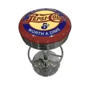 PEPSI-COLA PEPSI BAR STOOL ERGONOMIC ADJUSTABLE COMFORTABLE
