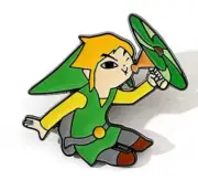 Legend of Zelda enamel pin - Zelda #4 - Australian Stock - FREE AU POST