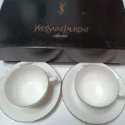 Yves Saint Laurent Pair Coffee Set