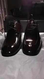 Kenneth Cole New York Men's Oxfords - "MEANING OF LIFE " - Bordo Size 11.5