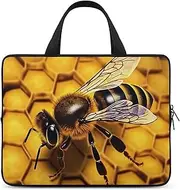 Laptop Case Sleeve Shockproof Computer Carrying Bag Yellow Honey Notebook Case Cover Laptop Bag Water Resistant Computer Cases Tablet Briefcase for Travel Business 12 Inch, Yellow Honey, 12inch