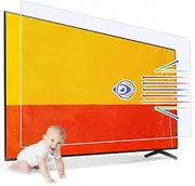 BU TV Screen Protectors Anti Glare Film for TV 55 Inch,Out Blue Light Filter Anti Scratch,TV Glare Stopper 55 Inch TV Screen Protector Indoor or Outdoor