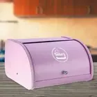Bread Bin Loaf with Roll Top Lid Food Storage Bread Box Storage for Counter For