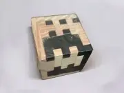 Wooden Brain Teaser Chinese Puzzle, Puzzle Cube, New