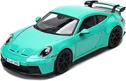 Die-cast Diecast 1:24 for Porsche 911 GT3 Alloy Cars Model Simulation Miniature Vehicle Model Static Displays Collections Miniature Vehicle(Green)