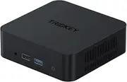 TRIGKEY Mini PC K-N100, Intel N100(up to 3.4GHz), 16GB DDR4 RAM 500GB M.2 SSD, Mini Desktop PC Computer Support Max 4K 60Hz Dual HDMI Display/USB3.2 * 3/WiFi5/BT5.0, Suitable for Home/Office
