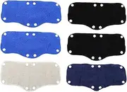 [Abaodam] 6Pcs Sweat Absorbing Headbands for Helmets Skid Towel Cloth for Sports Comfortable Workout Headbands for Women for Basketball and Fitness Activities