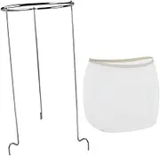 Juice Straining Bag Stand Reusable Filter Bag Fine Mesh for Milk Tea Wine