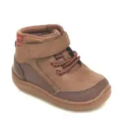 Stride Rite Infant Toddler Boys Leopold Boots Brown NIB Reg/Wide capable 3m, 5m