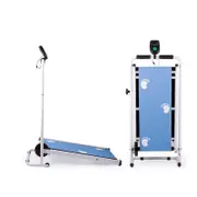NNEOBA Silent Folding Mechanical Treadmill for Home Fitness