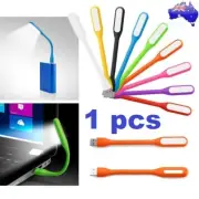 1pcs Flexible Bendable USB LED Light Mini Lamp Computer Reading Laptop AU