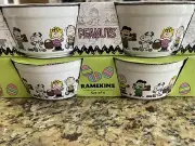 Peanuts Snoopy Easter Baking Ramekins Set Of 4 Brand New Oven Safe Baking Cups