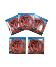 D'Addario Guitar Strings 5 Sets Electric EXL145 Medium Top/Heavy Bottom 12-54