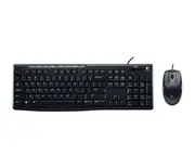 Logitech Mk200 Wired Media Keyboard and Mouse Combo - 3yr Wty