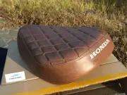 Custom Seat Cover Honda Cub C125 Front Driver Pad Saddle SuperCub 2018-25 Brown