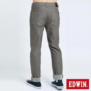 【EDWIN】男裝 JERSEYS 迦績 超彈中直筒牛仔褲(中灰色)