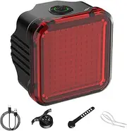 Tail Light for Bike - Cycle Rear Warning Lamp - Long Battery Life, Multi-dynamic Expressions LED Warning Lighting, Cycling Accessories for Bike Touring Mountain Trail Adventures