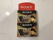 Sony CD-IT Blank Audio Cassette Tape 90 Minute Slide Case 2 Pack - HIGH BIAS NEW