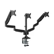 Triple Monitor Mount, 3 Desk Mount Monitor Stand for Screens Up to 32 inch, H...