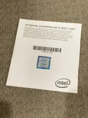 Intel Core i3 9th Gen Marketing Sticker Manual