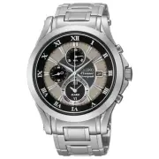 Seiko Premier SNAF17 SNAF17P1 Mens Watch Alarm Dual Time Chronograph RRP $895.00