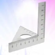 Square Center Angle Measuring Tool Metal Ruler Steel Rulers L-square
