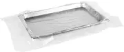 Restaurantware Pan Liners Pack of 100 Nylon Full Size Non-Stick Pan Protectors for Baking, 20.5 x 28.5 Sheet Liners Disposable Oven Microwave Freezer Friendly, Tear Resistant Sheets for Pots Pans