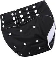 Adjustable Washable PUL Adult Cloth Diaper Reusable Adult Nappy Nappies Protective for Elders Old, PUL and Cloth