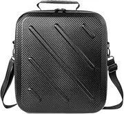 Generic Hard Case for Starlink Mini Travel Handle Case Waterproof Portable Storage Bag Organiser Shockproof Hard Travel Case Anti-Scratch with Shoulder Strap for Outdoor Camping Car RV Boat Trips