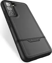 Encased Rebel Series for Samsung Galaxy S22 Case, Shockproof Protective Phone Case - Black