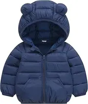 Cabucale Toddler Baby Girl And Boys Winter Coat Jacket Lightweight Puffer Jacket For 6M-4T