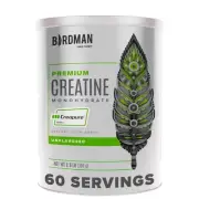 BIRDMAN High-Purity Creatine Monohydrate Unflavored Powder Pre-Workout High P...