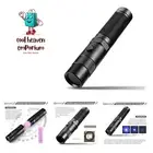 UV Flashlight 365nm UV Black light UV302D with LG UV LED Source, Black Filter...