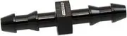 Aeroflow 5mm Push Lock Barb Joiner Black 3/16" Male to Male Barb - AF410-03BLK
