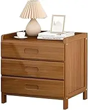 Bamboo Bedside Table Nightstand Storage Bedroom Sofa Side Stand