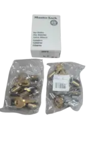 12-PACK Master Lock 295W15 Padlock Cylinder with Keys