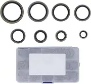 Rubber Metal Oil Seal Washer Kit for Pipes with Storage