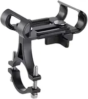 kowaku Bike Phone Holder Bicycle Phone Mount Cycling Equipment Adjustable Bracket Clamp, Black