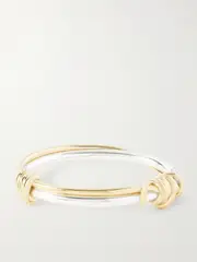 [Bottega Veneta] Bottega Veneta - Gold And Silver-tone Bracelet - M M Gold