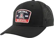 ZHATS Standard NCAA Officially Licensed Snapback Hat Big Rig Patch Black Switchback, One Size