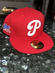 NEW ERA 59FIFTY PHILADELPHIA PHILLIES 1980 World Series Hat 7 1/4 76ers Eagles