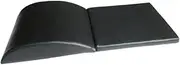 ａ aternee Abdominal Ab Mat Foldable,Portable Tailbone Protector for Core Training Abdominal Sit up Support Pad for Crunches Gym