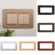 Light Switch Surround Socket Plug Sticker Cover Plate Frame Single / Double