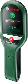 Bosch Home & Garden Detector, With 4x AAA Batteries, Step-By-Step Display Guide For Easy Handling, Stud And Cable Detector, In Cardboard Box (UniversalDetect)