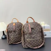 在飛比找Yahoo!奇摩拍賣優惠-【二手包包】LV  雙肩背包到貨啦 韓國專柜新款雙肩包代工品
