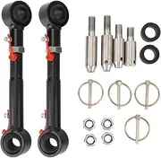 Front Swaybar Quicker Disconnect System, Adjustable Quicker Disconnect Sway Bar links with Accessories, Compatiable with 2.5 to 6 Inch Lifts for JK 2007 to 2018