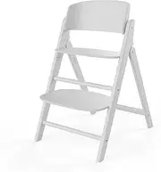 Cybex Click & Fold Chair, All White, for Newborns and Adults, Foldable, Compact, Allwood, Freestanding, Storage (Includes Cybex Original Reflector Band)
