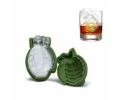 Ice Cubes Trays & Moulds Grenade Shape 3D Ice Cube Mold Silicone Tray Tool Shamrock Green