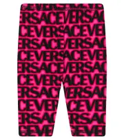 [Versace Kids] Versace Kids Baby logo cotton-blend leggings M 18-24 pink